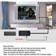 Конвертер HDMI на AV (RCA) Full HD 1080P: Адаптер для Smart TV Stick, Roku, PS4, Xbox до старих ТБ, USB-живлення, Чорний