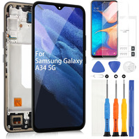 РК-дисплей ARSSLY для Samsung Galaxy A34 5G A346, для Galaxy A34 5G SM-A346E SM-A346B SM-A346M РК-сенсорний дигітайзер