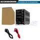 Лабораторний блок живлення DPS3010U: 30V 10A, 300W, USB QC3.0/Type-C, програмований, точне налаштування, кнопки пам'яті