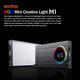 Відеосвітло Godox RGB Mini Creative M1 Green: Акумуляторне LED-світло 2500K-8500K, CRI 97, 15 FX-ефектів, Зелений