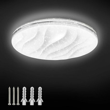 Вбудований Стельовий Світильник 24W LED холодно-білий, 38 см - білий