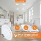 Стельовий світильник Alusso 4 W 98 мм білий круглий