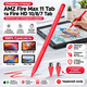 Уцінка! Стилус для AMZ Fire Max 11 / Fire HD 10/8/7, активний олівець USB-C, магнітний, 10–15 год роботи, червоний