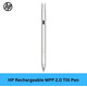 Стилус HP MPP 2.0 Rechargeable Tilt Pen Silver (3J123AA): акумуляторний, для ноутбуків HP, сенсорний, з функцією нахилу