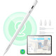 Стилус ESR Geo для iPad з підтримкою Find My: Full HD точність, нахил, швидка зарядка USB-C, магнітне кріплення, Білий
