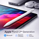 Стилус Apple Pencil 2 (MU8F2) Generation 2 для iPad Pro / Air / mini: магнітна зарядка, Double-tap, OpenBox