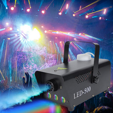 Генератор туману дим машина димогенератор, RGB підсвітка ДК 500Вт, LED-500