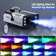 Дим-машина 1200 Вт RGB з 6 LED, генератор туману з баком 1 л, пульт ДК до 50 м, для сцени, весілля, вечірок, Хелловіну