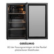 Вітринний зразок Холодильник для напоїв Klarstein Beersafe XXL Onyx