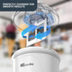 Морозивогенератор KECOOLKE White 1.5 л — Автоматична машина для м'якого морозива, сорбету та джелато, потужна та тиха