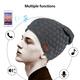 Шапка із вбудованими bluetooth навушниками та мікрофоном Тепла MUSIC HAT Тепла шапка-біні з Bluetooth-гарнітурою