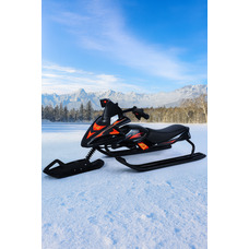 Снігокат Дитячий снігоход з гальмами, снігохідні санки, сноуборди для дітей