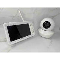 Б/в Відеоняня Babysense HDS2 розумна з білим шумом великим екраном радіоняня