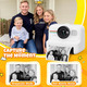 Дитячий фотоапарат миттєвого друку HiMont KC02 Pink — Цифрова селфі-камера 1080P, карта 32 ГБ, 3 рулони паперу, ігри