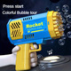 Уцінка Генератор мильних бульбашок Bazooka Rocket Bubble Gun Кулемет базука 100+ отворів з підсвіткою + мильн