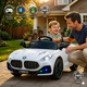 Дитячий електромобіль BMW Z4 12V з пультом, Bluetooth, великий акумулятор, двері, LED фари — преміум машинка для дітей