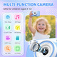 Дитячий цифровий фотоапарат миттєвого друку GREENKINDER H10 FullHD 1080P з картою 32 ГБ та 5 рулонами паперу