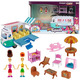 Ігровий пляжний набір Toi-toys Girl Squad Camper Дитячий ігровий набір фургончик на колесах, меблі, ляльки, автобус машина