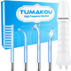 Дарсонваль TUMAKOU Blue HF: Професійний апарат для обличчя та волосся — Масажер високої частоти з 4 насадками (F10)