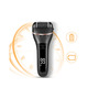 Електрична пемза для педикюру OEM Pedicure File 3W акуумуляторна роликова пилка для чищення мозолів з набором пилок та LED д чорна