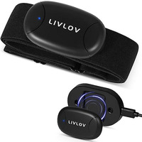 Монітор серцевого ритму LIVLOV V8 нагрудний ремінь Bluetooth 5.0 ANT пульсометр IP67