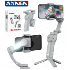 Стабілізатор для телефона AXNEN HQ6 3-осьовий стабілізатор з АІ функціями на штативі з керування через Арр