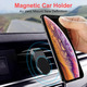 Автомобільний магнітний тримач для телефона Tiegem Magnetic Car Holder Сріблястий