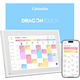 Цифрова фоторамка Dragon Touch 10.1" White: сенсорний IPS-екран, WiFi, завантаження через додаток, календар та органайзер (2025)