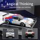 Конструктор гоночного авто Mould King Моделі автомобілів Mold King Car Speed ​​Champion M1, будівельні набори з вітриною, 27062 ко