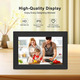 Цифрова фоторамка Frameo 10,1" IPS HD Touch: WiFi, 32GB (80 000+ фото), додаток iOS/Android, сенсорна, Чорна