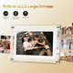 Цифрова WiFi фоторамка Frameo 10.1" Акрилова IPS HD 32GB: Хмарна фоторамка з сенсорним екраном та iOS/Android App