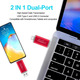 Флеш-накопичувач USB C LIYEKEJI 512 ГБ 2 в 1 3.0