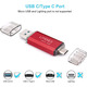 Флеш-накопичувач USB C LIYEKEJI 512 ГБ 2 в 1 3.0