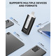 USB-флеш-накопичувач 3 в 1 на 32 ГБ, працює з iOS, Android, ПК, USB-C, швидке передавання фотографій, відео та файлів