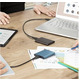Зовнішній SSD 2 ТБ USB 3.1 Type-C 540MB/s Portable External SSD для Windows Mac Android Black