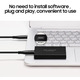 Зовнішній SSD 2 ТБ USB 3.1 Type-C 540MB/s Portable External SSD для Windows Mac Android Black