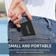 Зовнішній SSD 2 ТБ USB 3.1 Type-C 540MB/s Portable External SSD для Windows Mac Android Black