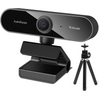 Веб-камера з мікрофоном QI-EU 1080P кут огляду 110° з USB, мікрофоном, що шумопригнічує Mac PC Ноутбук ПК