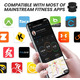 LIVLOV V4 Bluetooth ANT+ Датчик частоти обертання педалей на велосипеді - IP67 Водонепроникний бездротовий монітор частоти