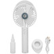Портативний ручний вентилятор-зволожувач Humidifying Fan V9 на акумуляторі Міні-кондиціонер із розпиленням води, Білий