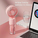Уцінка Ручний вентилятор - зволожувач повітря на акумуляторі Humidifying Fan тришвидкісний міні-вентилятор / міні-кондиц