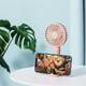 Ручний вентилятор з підставкою USB (аккумулятор 4000mAh) Handy Mini Fan