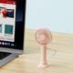 Ручний вентилятор з підставкою USB (аккумулятор 4000mAh) Handy Mini Fan