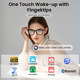 Розумні окуляри AI Glasses Pro Full HD 1080p: камера Hands-Free, 32GB, Bluetooth Музика та Дзвінки, AI Перекладач, Захист від Синь