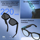 Розумні окуляри AI Glasses Pro Full HD 1080p: камера Hands-Free, 32GB, Bluetooth Музика та Дзвінки, AI Перекладач, Захист від Синь