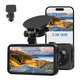 Відеореєстратор ssontong A16W Dash Cam 2.5K Quad HD: WiFi, нічне бачення SONY, 170°, 3" LCD, G-сенсор