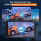 Відеореєстратор ssontong A16W Dash Cam 2.5K Quad HD: WiFi, нічне бачення SONY, 170°, 3" LCD, G-сенсор