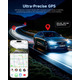 Автомобільний відеореєстратор 4K Ultra HD: WiFi 5G, GPS, карта 64ГБ, 3" IPS-екран, нічне бачення UHD 2160P, HDR