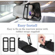 Відеореєстратор-дзеркало CHORTAU B-T008: 7" Touch Screen, Full HD 1080P, кут 170°, Паркувальна система та G-сенсор