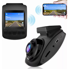 Відеореєстратор CHORTAU Full HD 1080P з Wi-Fi для автомобіля з циклічним записом та детектором руху